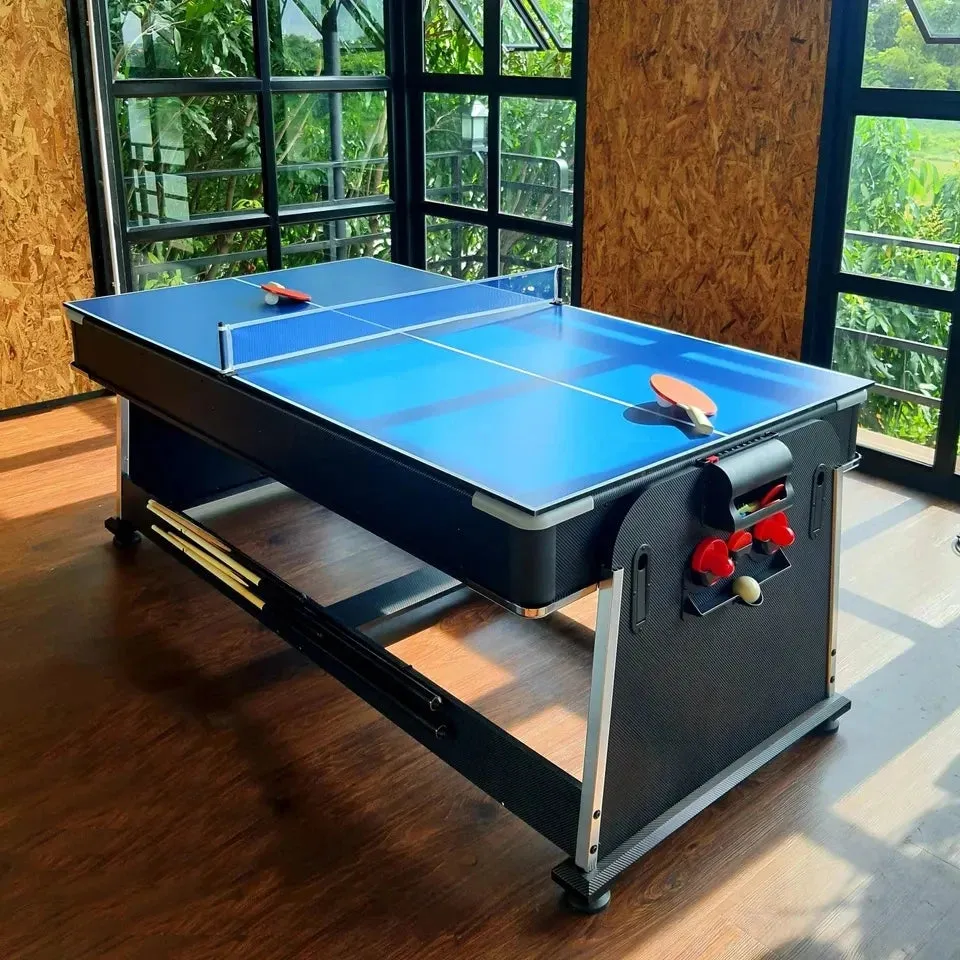 4-in-1 (Pool   Table Tennis   Air Hockey   Office Table)
