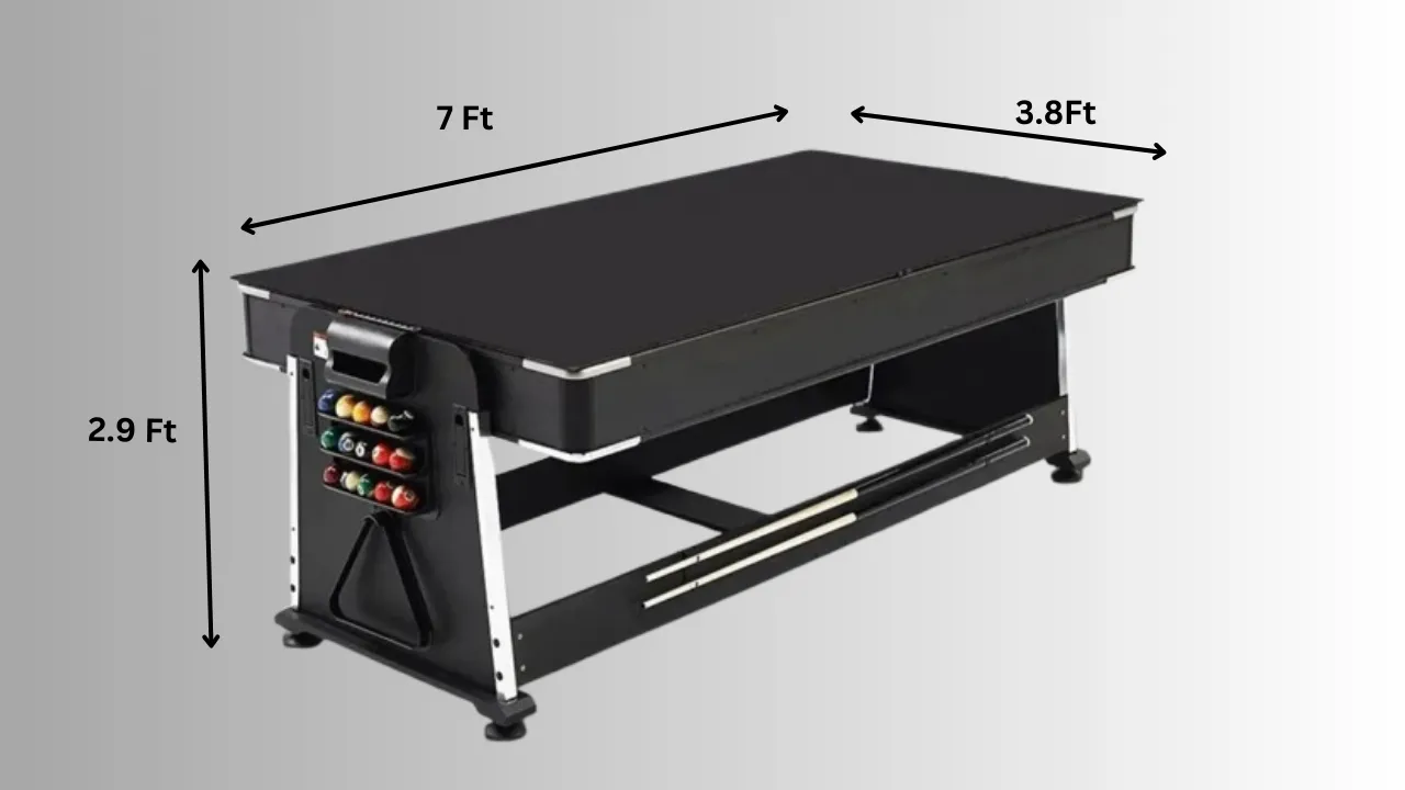 4-in-1 (Pool   Table Tennis   Air Hockey   Office Table)