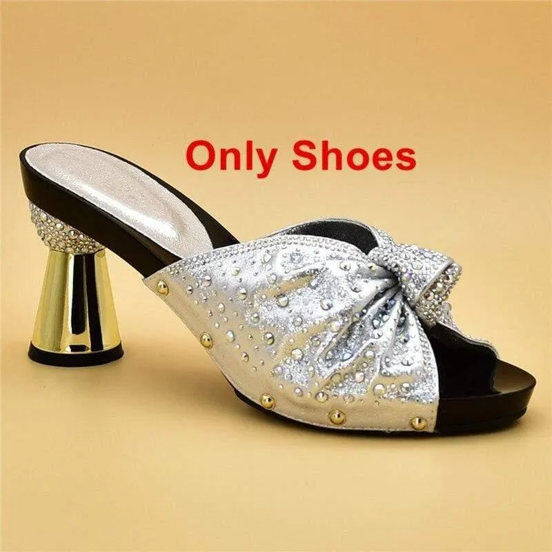 Italian Luxury Shoes And Bag Set
